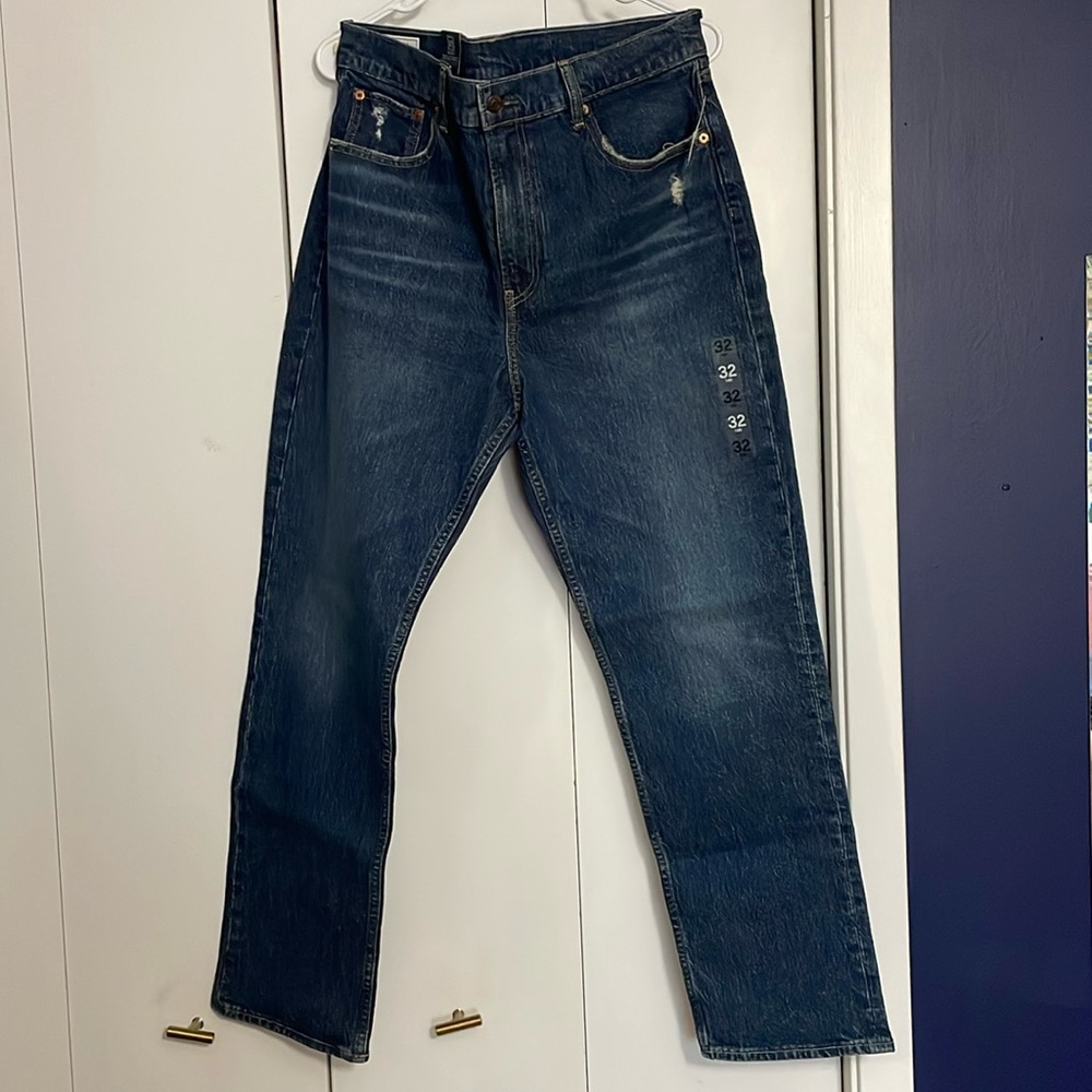 Gap Sky High Straight jeans